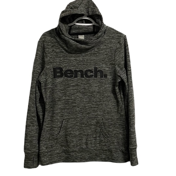 Bench hoodie Size M dark heathered grey color - Picture 1 of 4